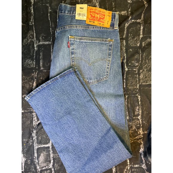 Levi's Men's 501 '93 Vintage-Inspired Straight Fit Jeans, Size 36x32, NWT - Picture 3 of 7